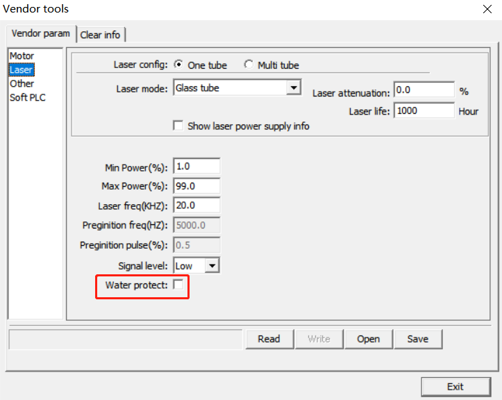 Water pump not working OMTech Laser
